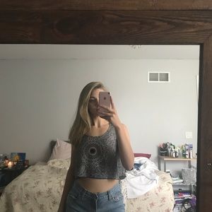 aztec style flowy tank top!